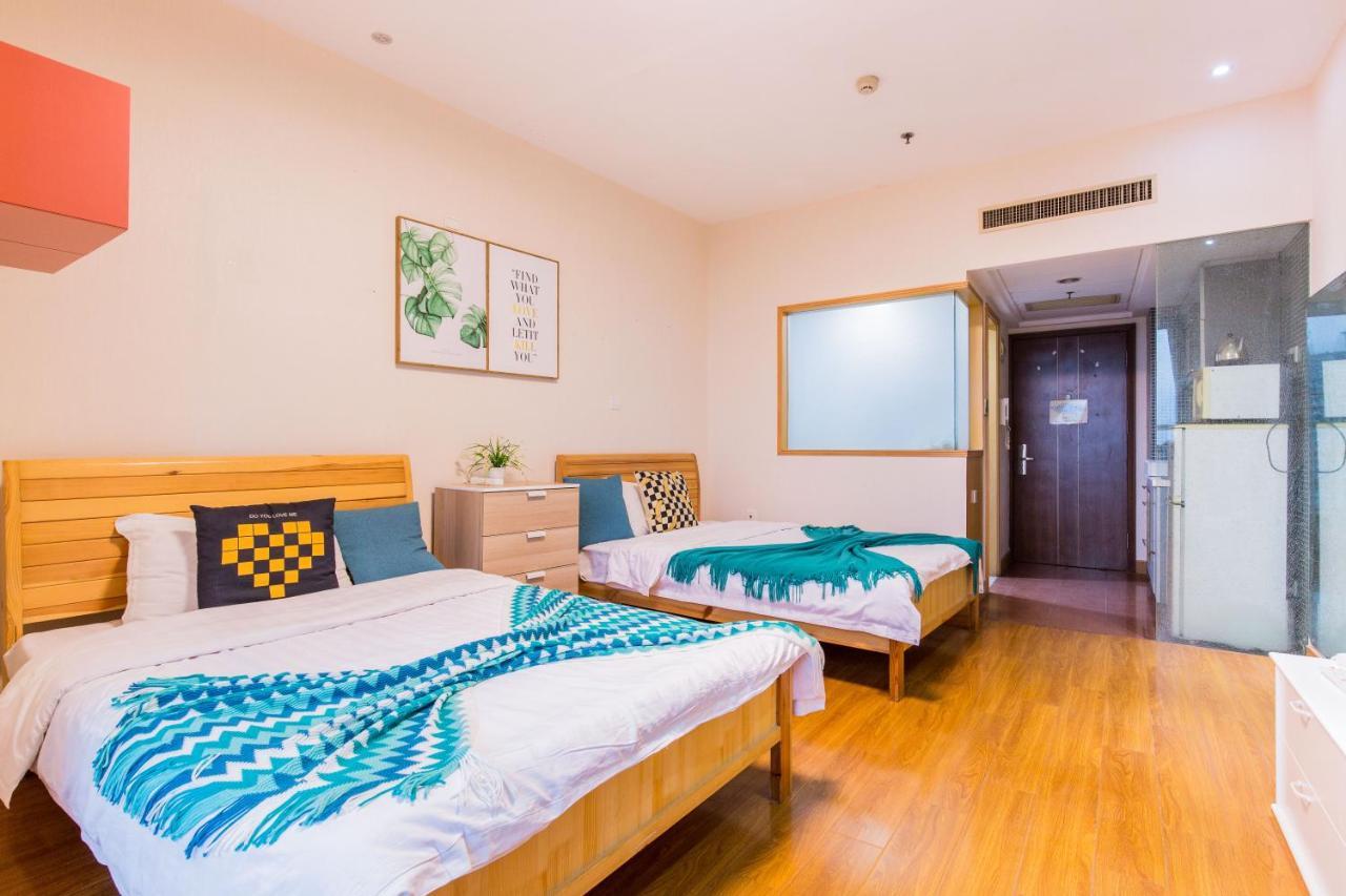 New Space-Time Zhongli Hotel Apartment Shanghái Exterior foto